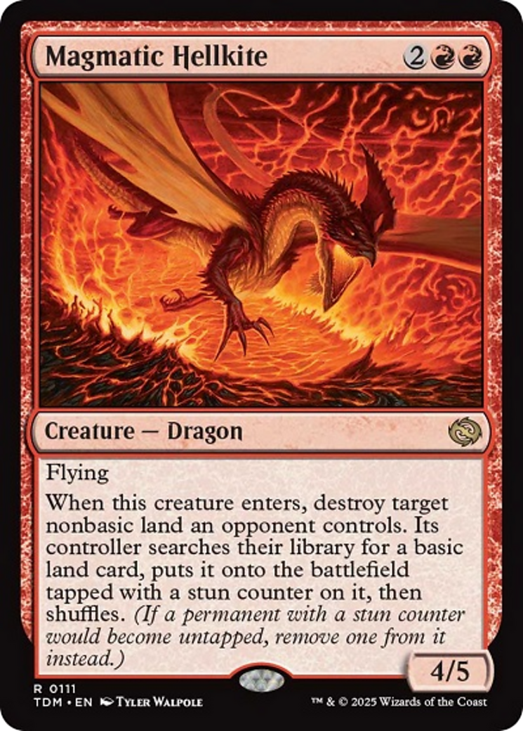Magmatic Hellkite [Tarkir: Dragonstorm] | Gamers Paradise