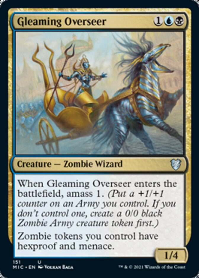 Gleaming Overseer [Innistrad: Midnight Hunt Commander] | Gamers Paradise