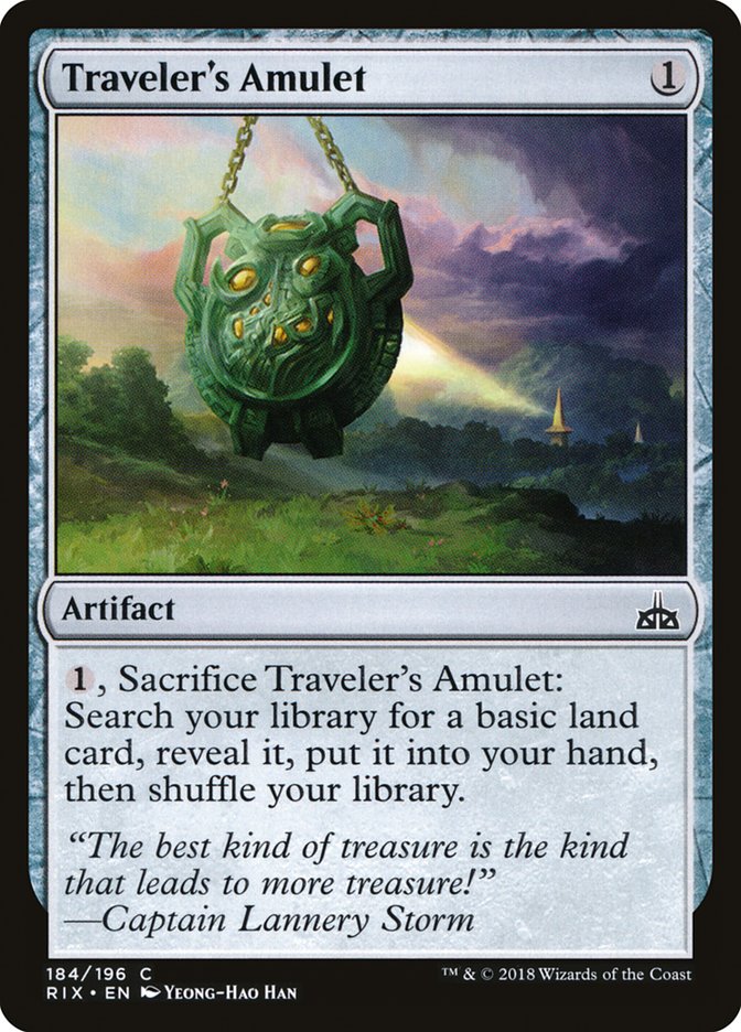 Traveler's Amulet [Rivals of Ixalan] | Gamers Paradise