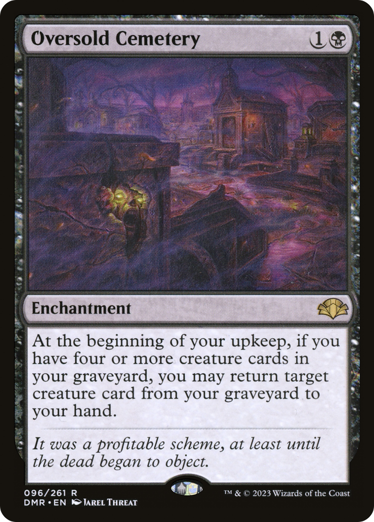 Oversold Cemetery [Dominaria Remastered] | Gamers Paradise