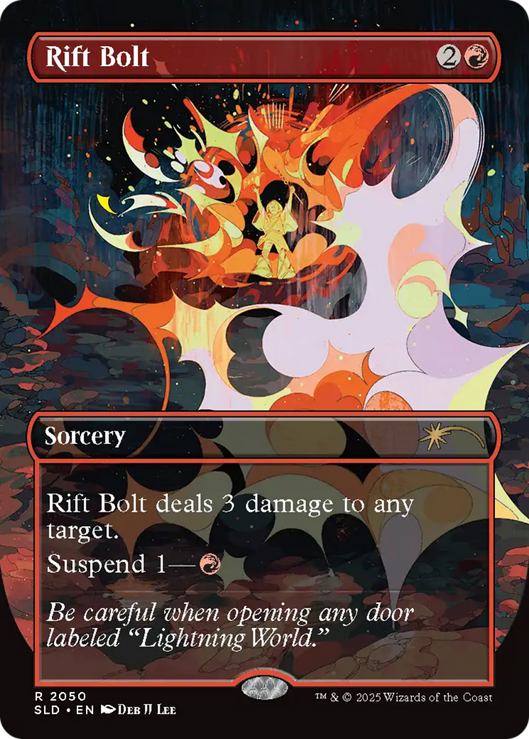 Rift Bolt (2050) (Rainbow Foil) [Secret Lair Drop Series] | Gamers Paradise