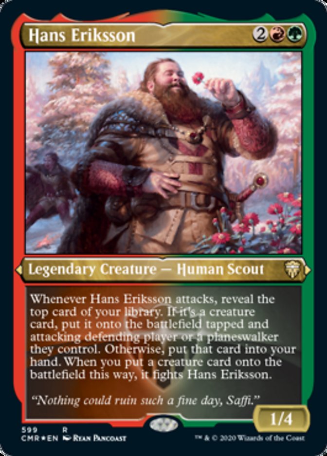 Hans Eriksson (Etched) [Commander Legends] | Gamers Paradise