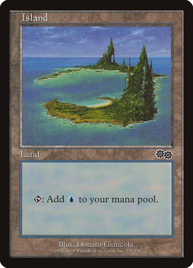 Island (336) [Urza's Saga] | Gamers Paradise