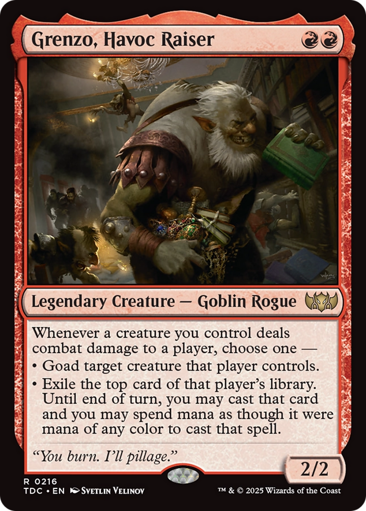Grenzo, Havoc Raiser [Tarkir: Dragonstorm Commander] | Gamers Paradise