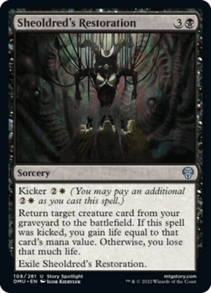 Sheoldred's Restoration [Dominaria United] | Gamers Paradise