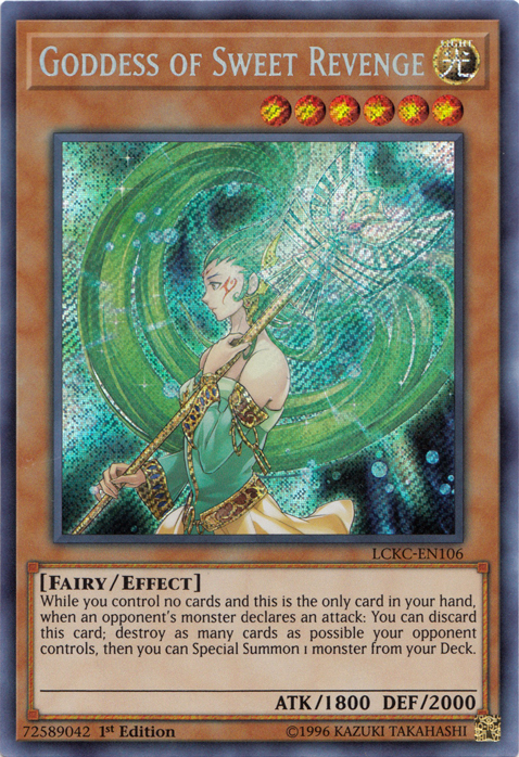 Goddess of Sweet Revenge [LCKC-EN106] Secret Rare | Gamers Paradise