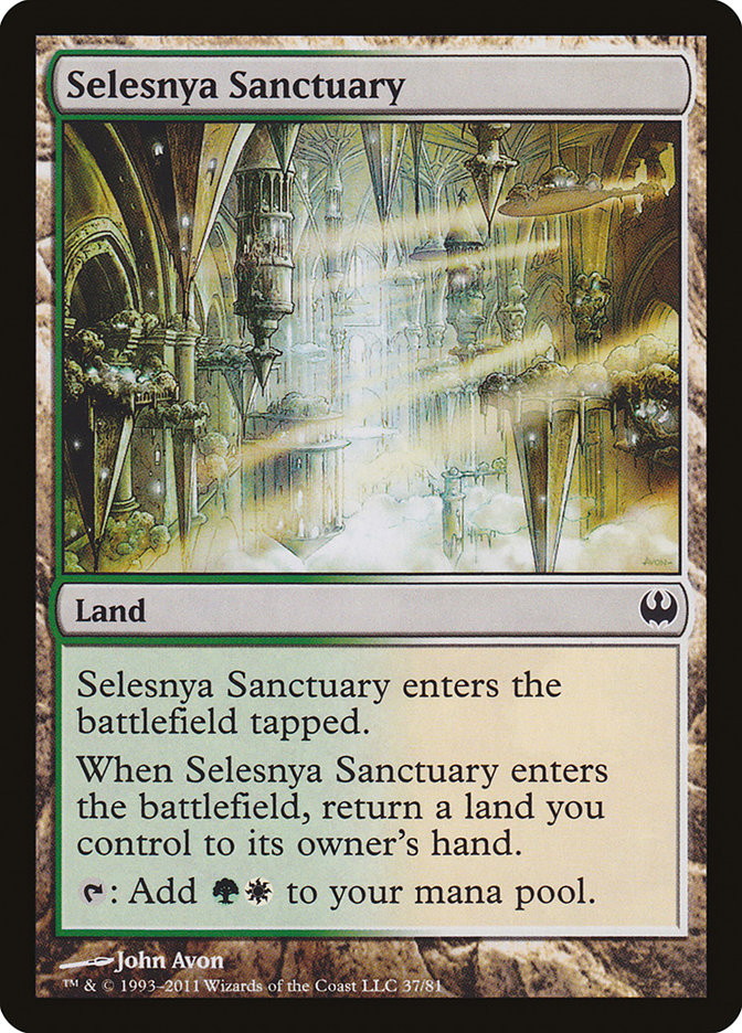 Selesnya Sanctuary [Duel Decks: Knights vs. Dragons] | Gamers Paradise