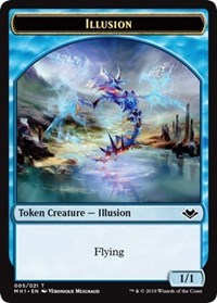 Illusion (005) // Marit Lage (006) Double-Sided Token [Modern Horizons Tokens] | Gamers Paradise