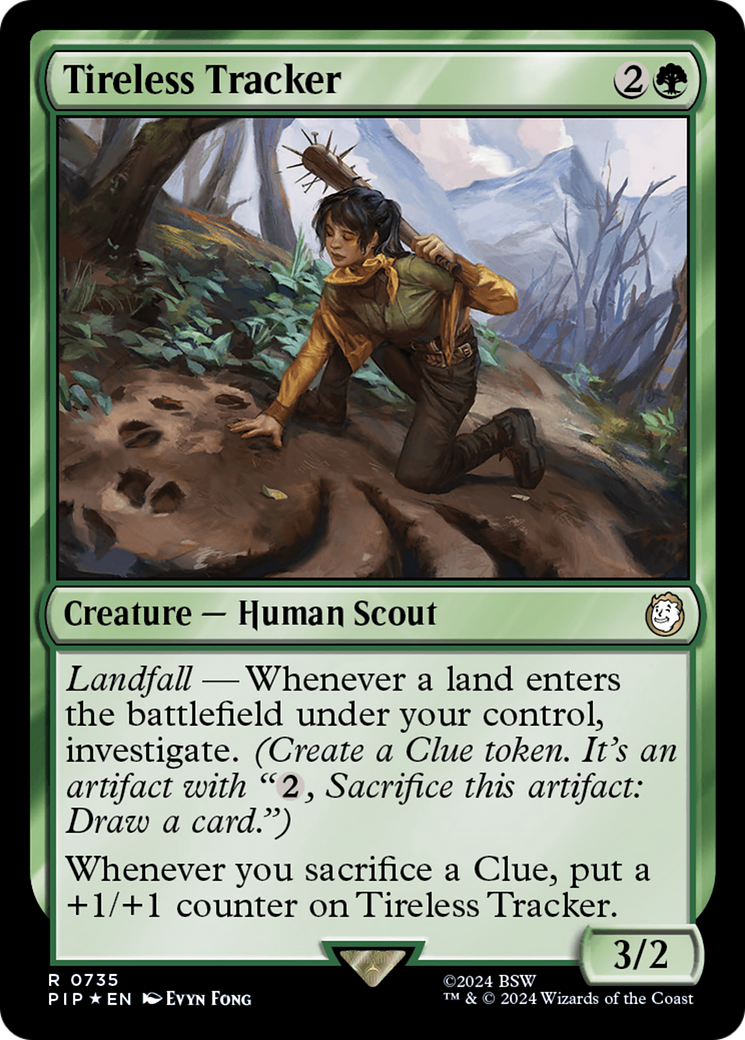 Tireless Tracker (Surge Foil) [Fallout] | Gamers Paradise