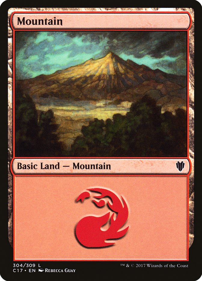 Mountain (304) [Commander 2017] | Gamers Paradise