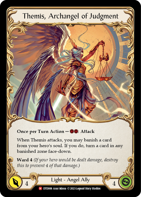 Figment of Judgment // Themis, Archangel of Judgment [DTD006] (Dusk Till Dawn) | Gamers Paradise