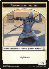 Unwavering Initiate // Wurm Double-Sided Token [Amonkhet Tokens] | Gamers Paradise