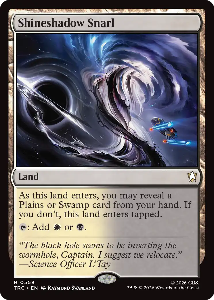 Shineshadow Snarl (Surge Foil) [Star Trek Commander] | Gamers Paradise