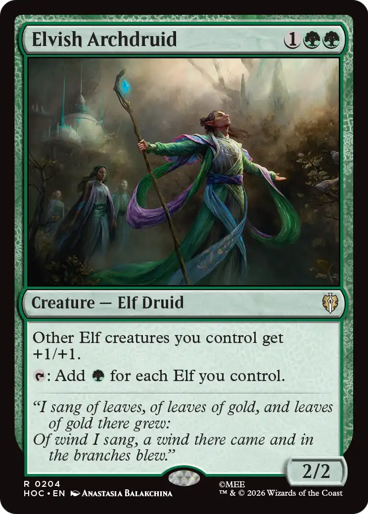 Elvish Archdruid [The Hobbit: Eternal-Legal] | Gamers Paradise