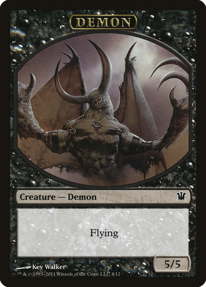 Demon Token [Innistrad Tokens] | Gamers Paradise