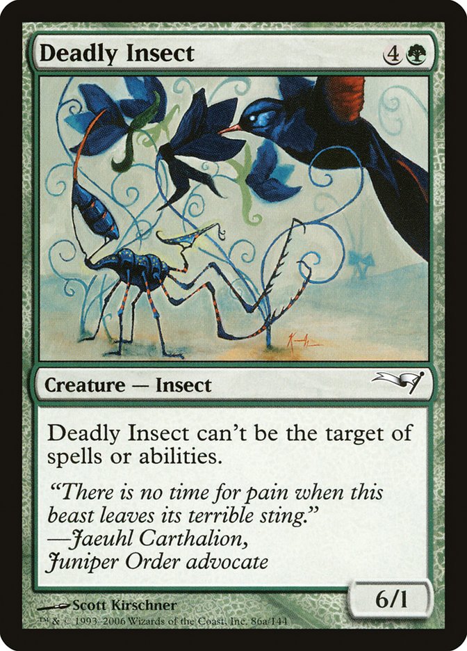 Deadly Insect [Coldsnap Theme Decks] | Gamers Paradise