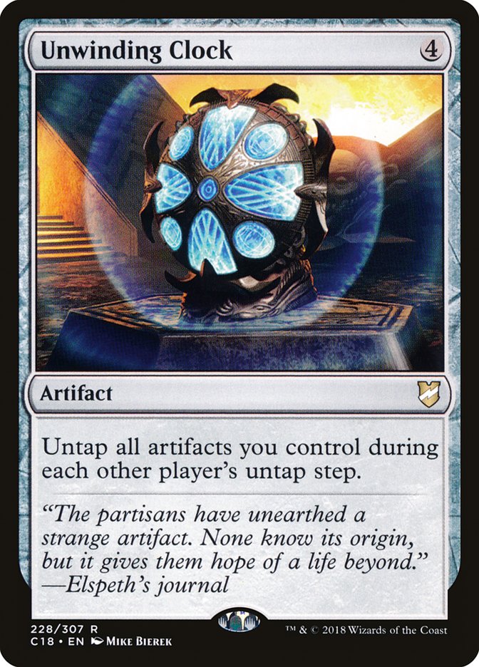Unwinding Clock [Commander 2018] | Gamers Paradise