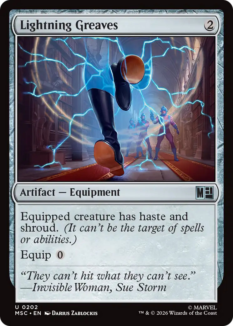 Lightning Greaves [Marvel Super Heroes Commander] | Gamers Paradise