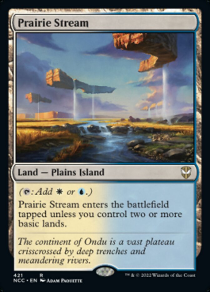 Prairie Stream [Streets of New Capenna Commander] | Gamers Paradise