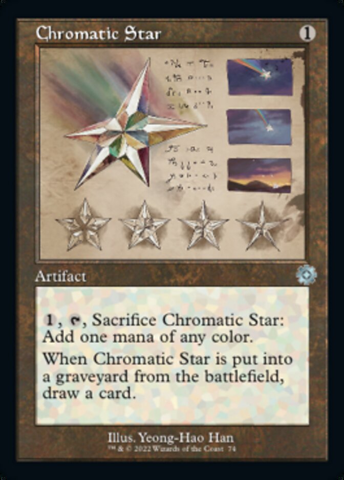 Chromatic Star (Retro Schematic) [The Brothers' War Retro Artifacts] | Gamers Paradise