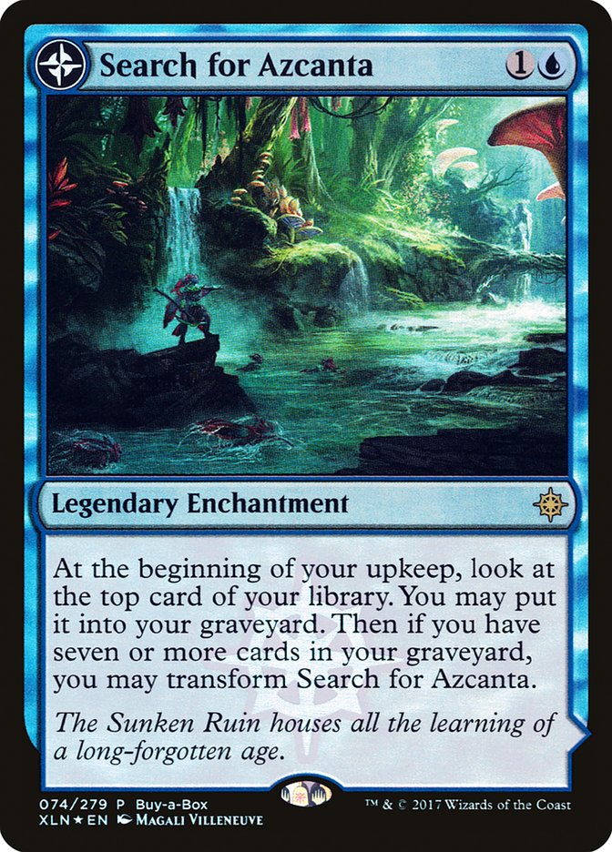 Search for Azcanta // Azcanta, the Sunken Ruin (Buy-A-Box) [Ixalan Treasure Chest] | Gamers Paradise