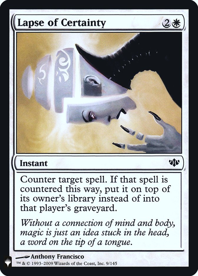 Lapse of Certainty [Mystery Booster] | Gamers Paradise