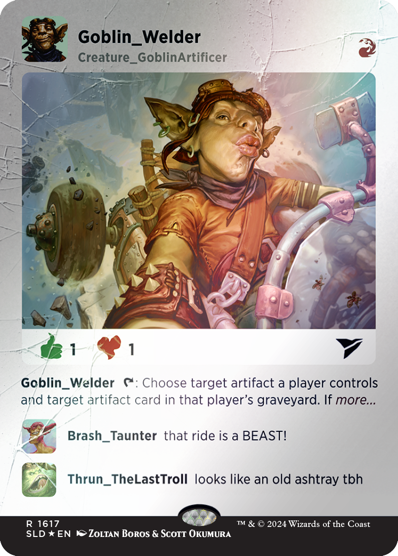 Goblin Welder (Rainbow Foil) [Secret Lair Drop Series] | Gamers Paradise