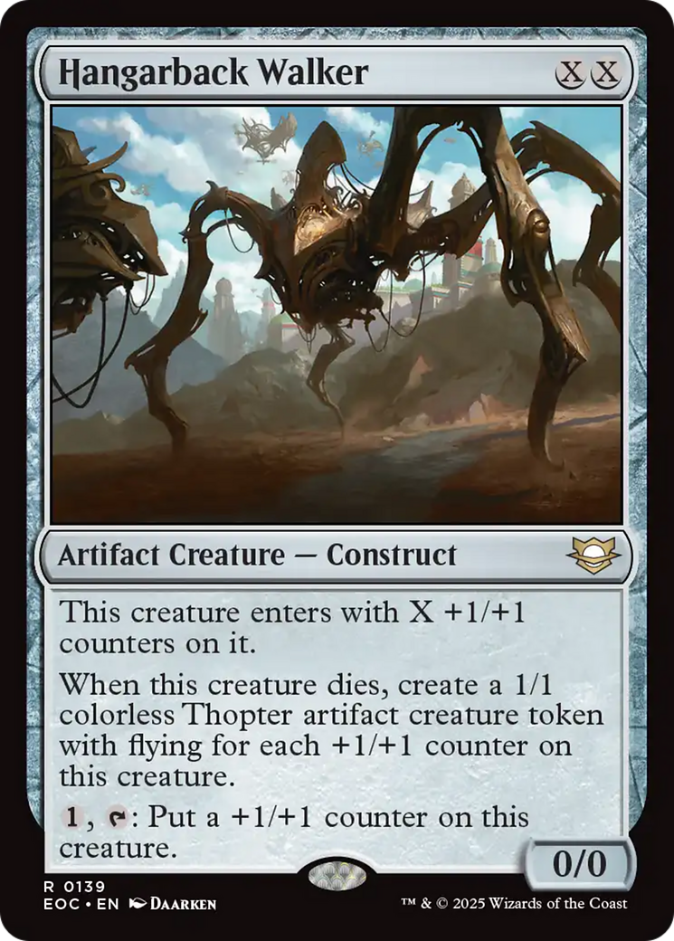 Hangarback Walker [Edge of Eternities Commander] | Gamers Paradise