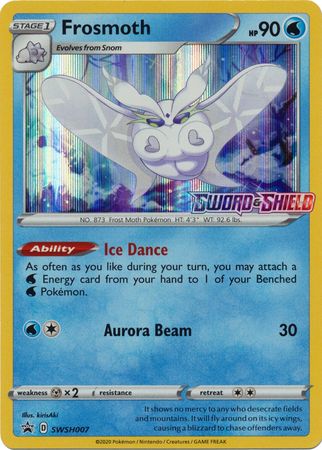 Frosmoth (SWSH007) (Prerelease Promo) [Sword & Shield: Black Star Promos] | Gamers Paradise
