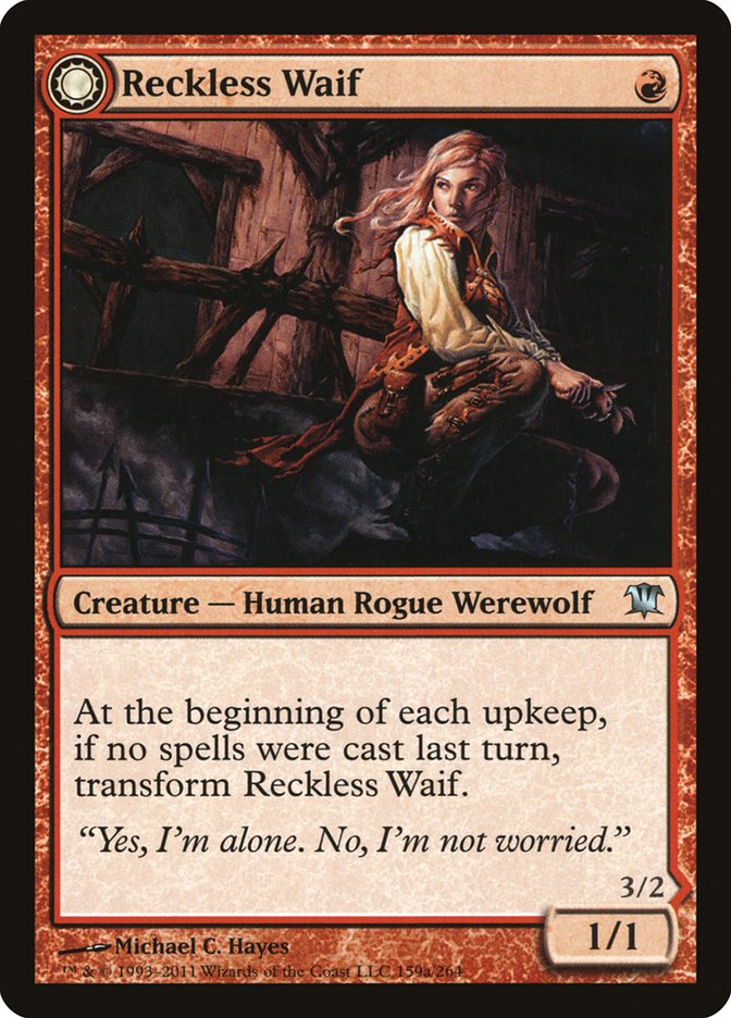 Reckless Waif // Merciless Predator [Innistrad] | Gamers Paradise
