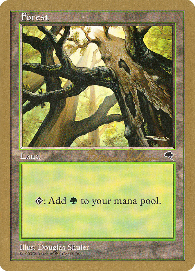 Forest (bs347) (Brian Selden) [World Championship Decks 1998] | Gamers Paradise