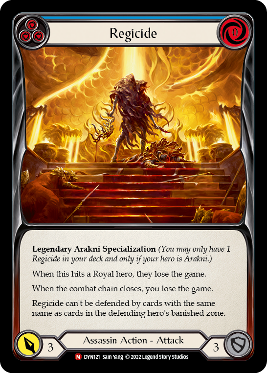 Regicide [DYN121] (Dynasty)  Rainbow Foil | Gamers Paradise