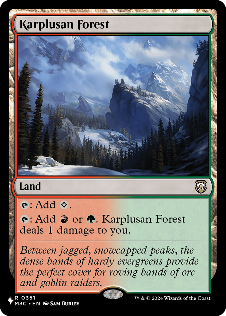 Karplusan Forest (M3C) [The List] | Gamers Paradise