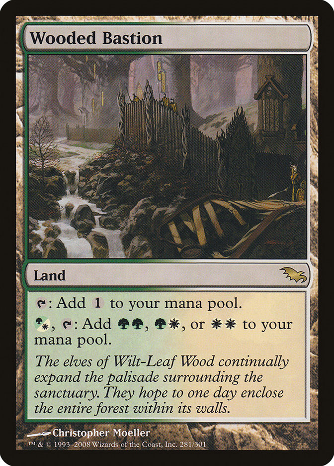 Wooded Bastion [Shadowmoor] | Gamers Paradise
