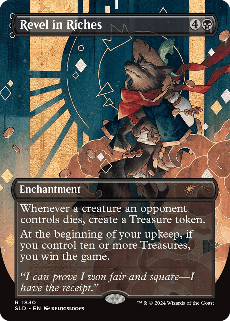 Revel in Riches (Rainbow Foil) [Secret Lair Drop Series] | Gamers Paradise