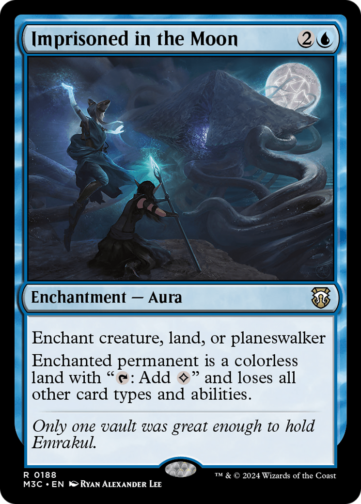 Imprisoned in the Moon (Ripple Foil) [Modern Horizons 3 Commander] | Gamers Paradise