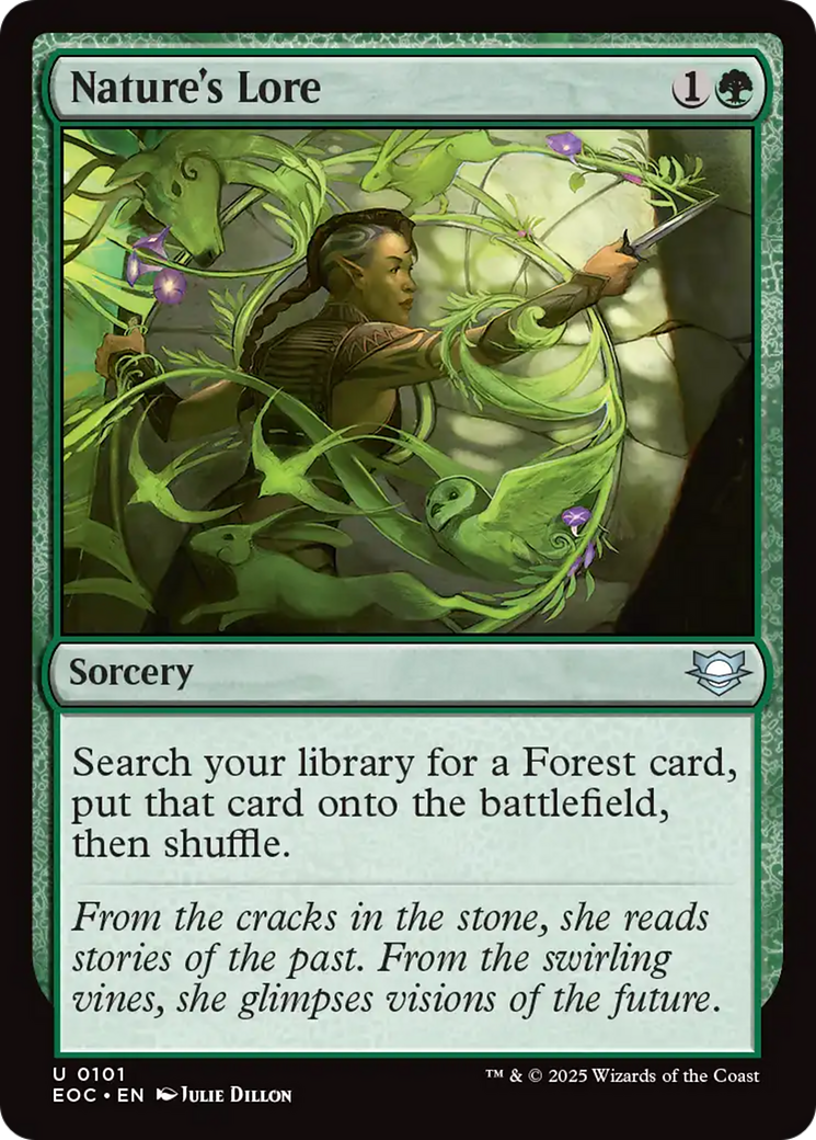 Nature's Lore [Edge of Eternities Commander] | Gamers Paradise