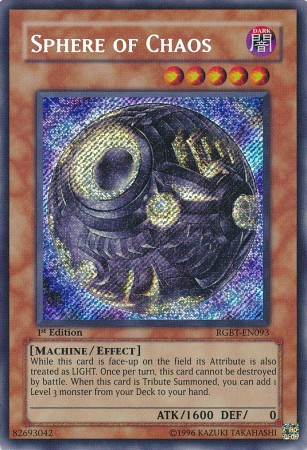 Sphere of Chaos [RGBT-EN093] Secret Rare | Gamers Paradise