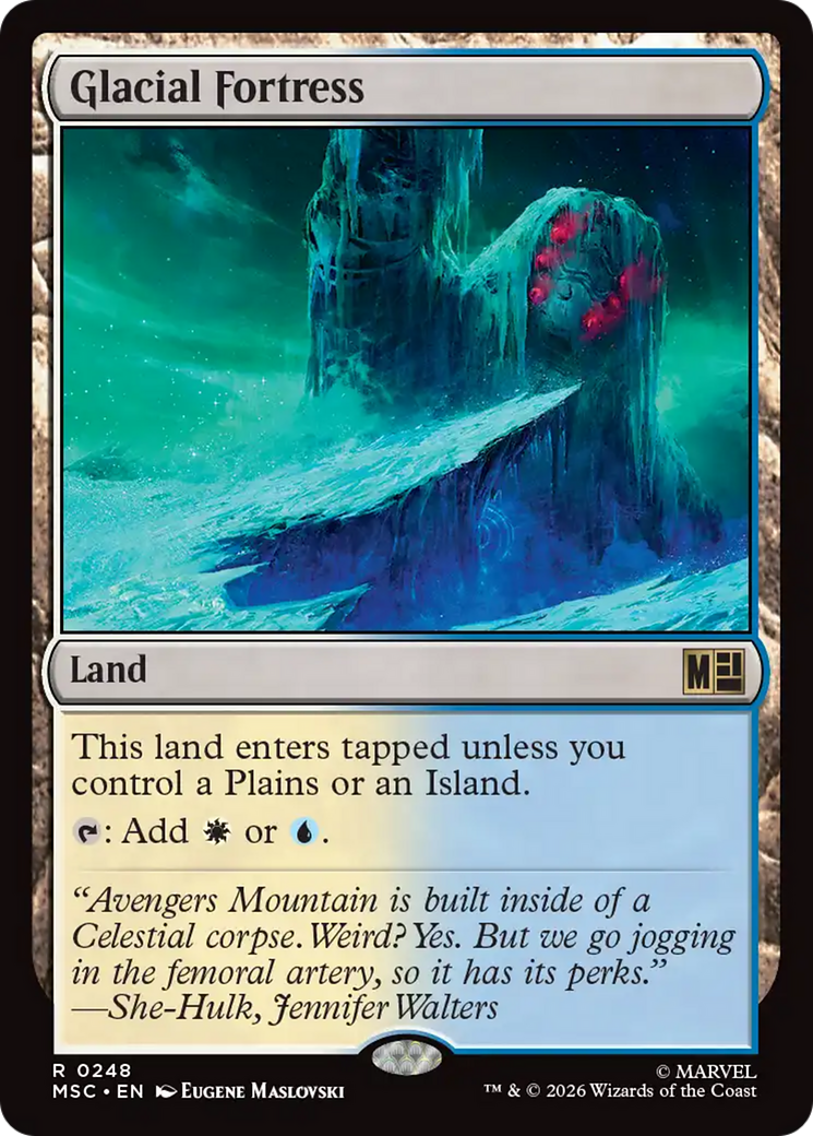 Glacial Fortress [Marvel Super Heroes Commander] | Gamers Paradise