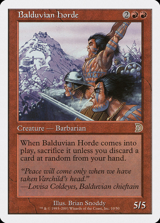 Balduvian Horde [Deckmasters] | Gamers Paradise