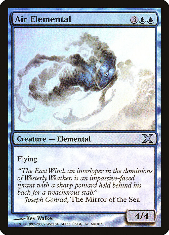 Air Elemental (Premium Foil) [Tenth Edition] | Gamers Paradise