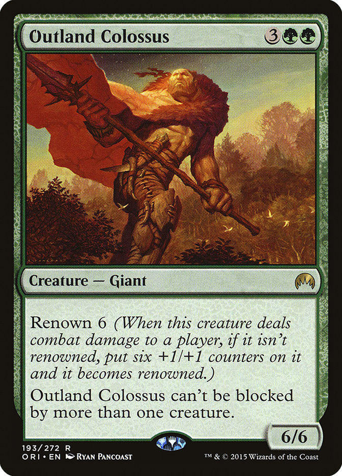 Outland Colossus [Magic Origins] | Gamers Paradise