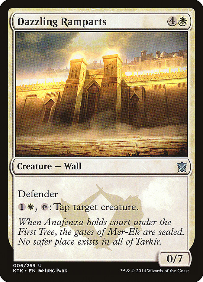 Dazzling Ramparts [Khans of Tarkir] | Gamers Paradise
