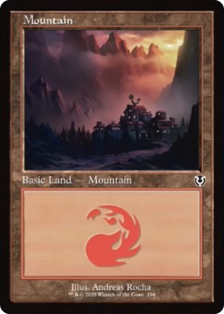 Mountain (294) (Retro Frame) [Innistrad Remastered] | Gamers Paradise