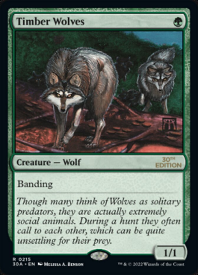 Timber Wolves [30th Anniversary Edition] | Gamers Paradise