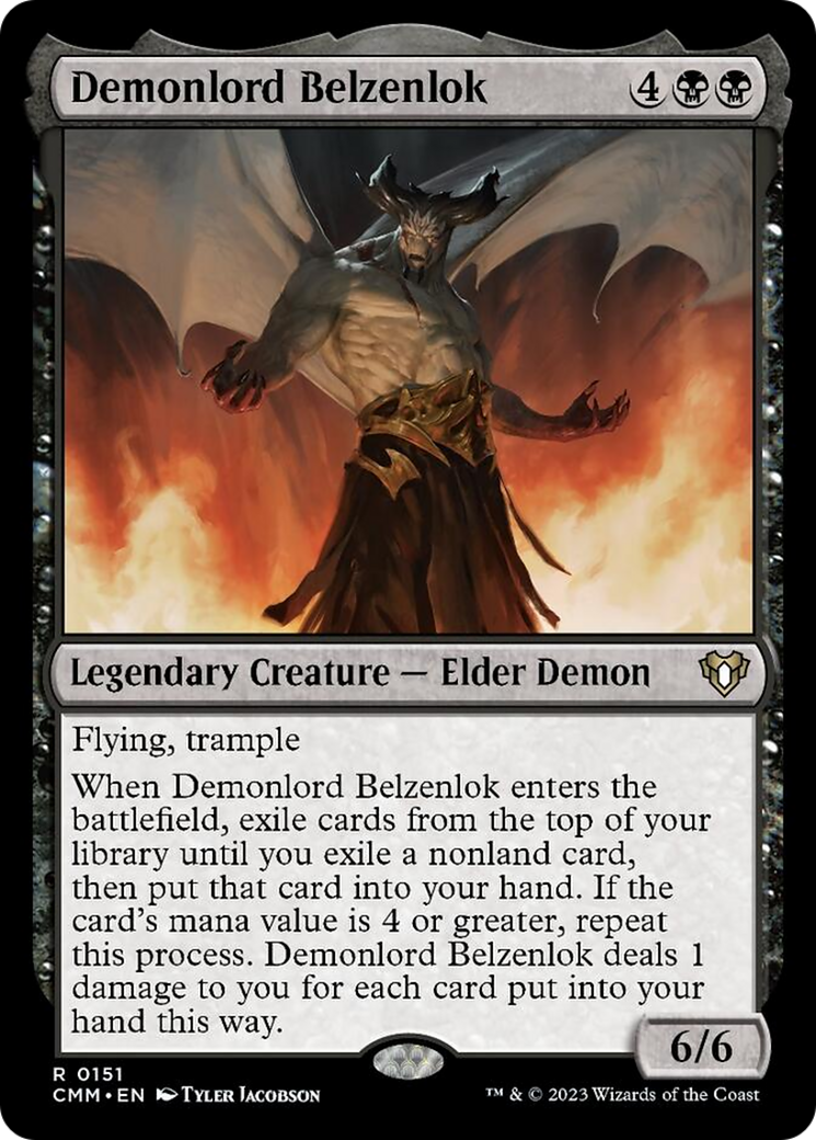 Demonlord Belzenlok [Commander Masters] | Gamers Paradise