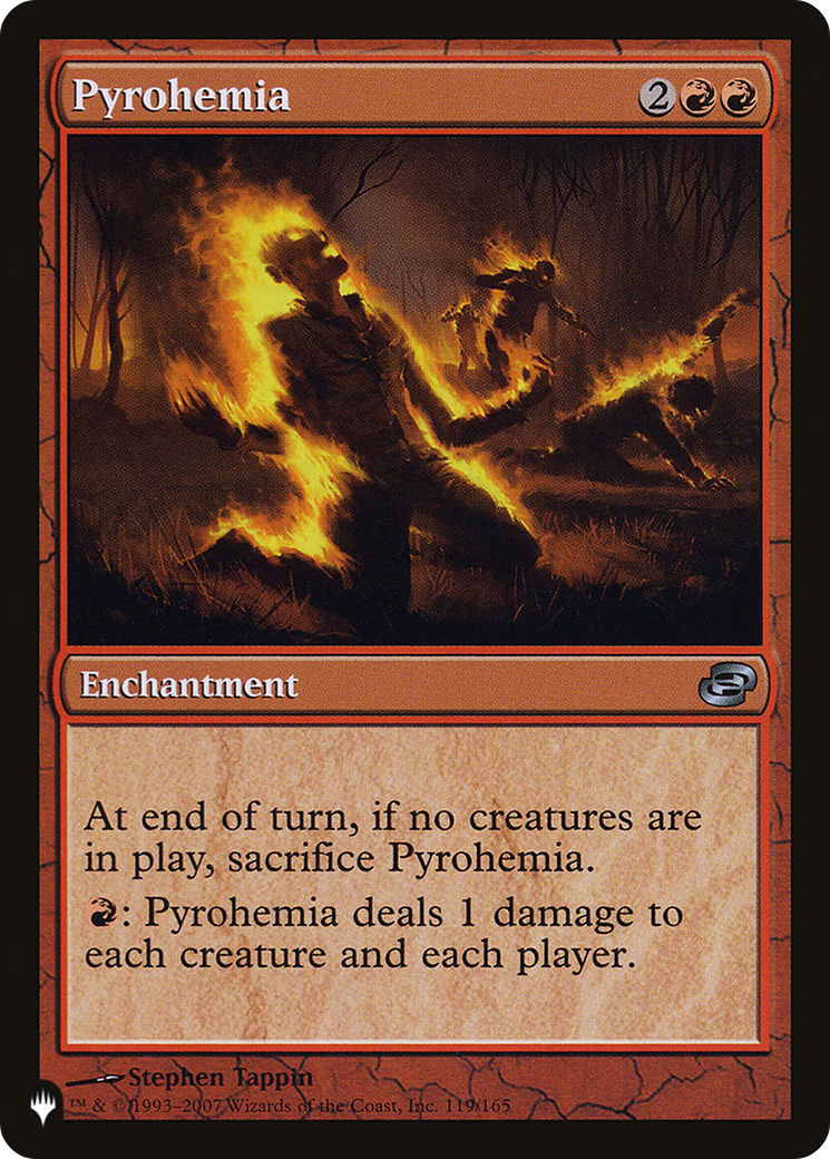 Pyrohemia [The List Reprints] | Gamers Paradise