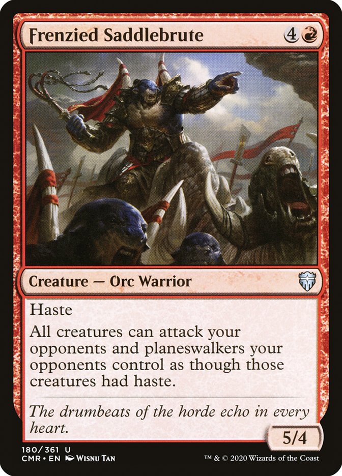 Frenzied Saddlebrute [Commander Legends] | Gamers Paradise