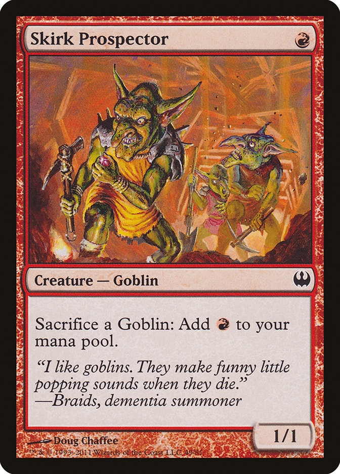 Skirk Prospector [Duel Decks: Knights vs. Dragons] | Gamers Paradise