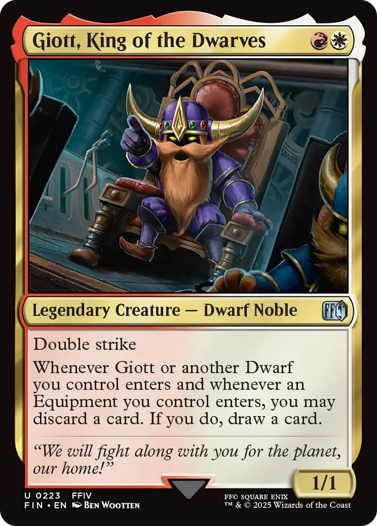 Giott, King of the Dwarves [FINAL FANTASY] | Gamers Paradise